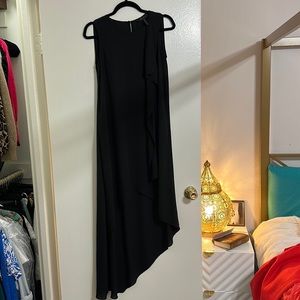 BCBGMAXAZRIA Asymmetrical high/low ruffled dress - Size XS